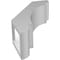 Ekena Millwork 3-in. W x 8-in. D x 12-in. H Olympic Architectural Grade PVC Knee Brace BRCP03X08X12OLY - alternate 2